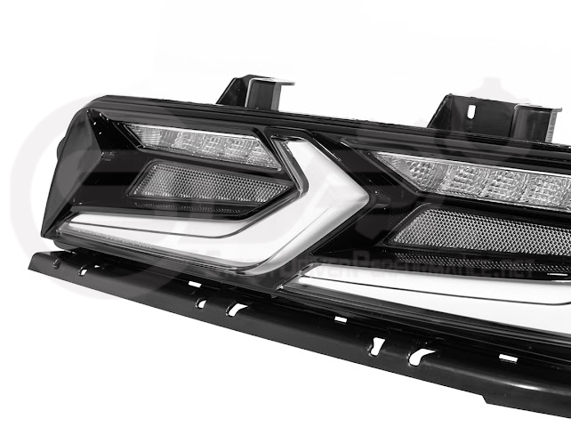 2014-2015 CHEVROLET CAMARO | GM C8 CORVETTE STYLE SEQUENTIAL SIGNAL LED REAR TAILLIGHT PAIR (CLEAR OR SMOKE TINTED LENSES)