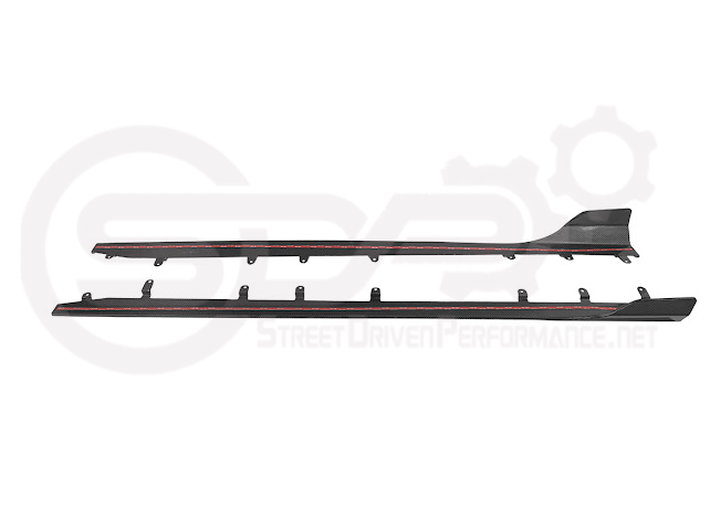 2023-Up BMW G87 M2 | TR Style CARBON FIBER Side Skirts Rocker Panel Extension Ground Effects