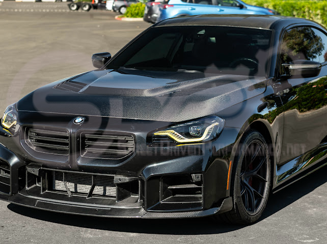 2021-UP BMW G87 M2 G80 M3 G82 M4 | FACTORY STYLE DRY CARBON FIBER MIRROR CAP REPLACEMENT PAIR