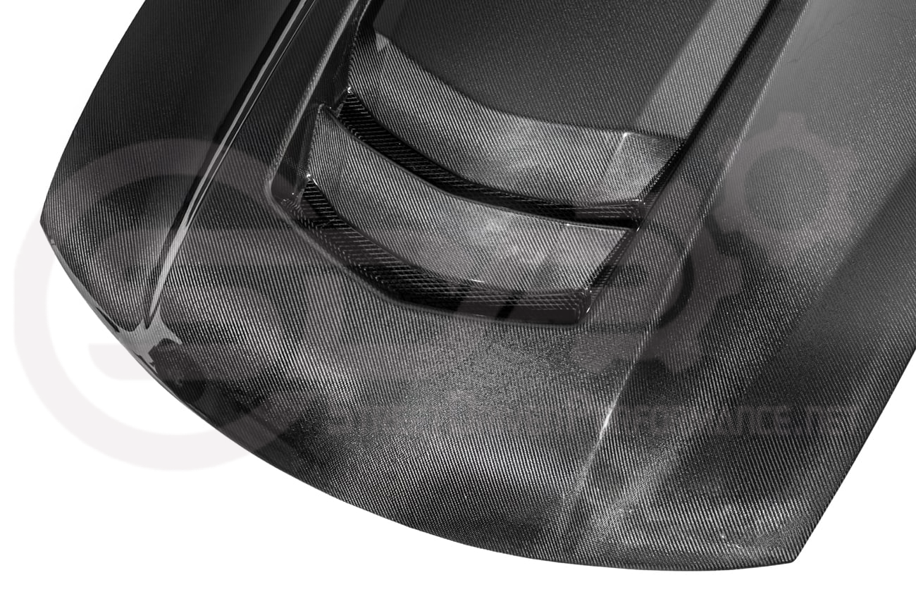 2004-2006 PONTIAC GTO | ZR1 STYLE CARBON FIBER FRONT VENTED COWL HOOD