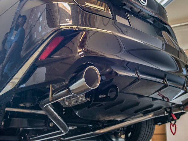 2021-PRESENT LEXUS IS300 IS350 MUFFLER DELETE AXLE BACK DUAL TIPS EXHAUST PAIR