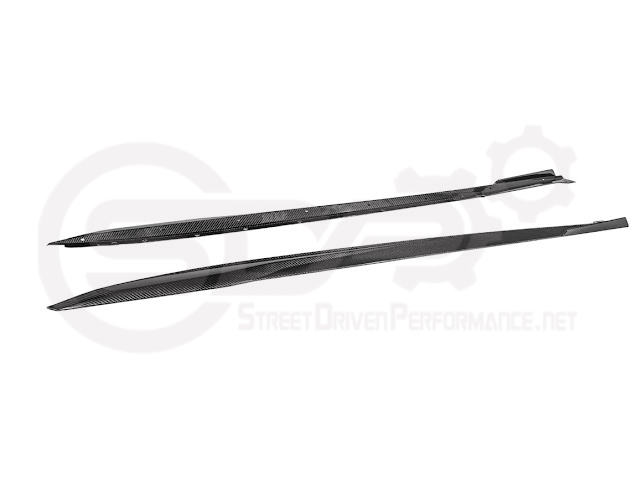 2023-UP CHEVROLET CORVETTE C8 Z06 & E-RAY | SDP PERFORMANCE TRACK STYLE CARBON FIBER SIDE SKIRTS ROCKER PANEL GROUND EFFECTS