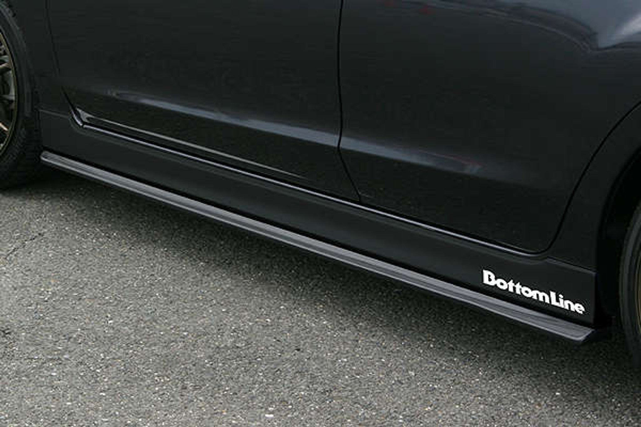 Charge Speed 2012-2015 Subaru Impreza Sedan GJ 4Dr Sedan Bottom Line Carbon Full Lip Kit with OEM Side Skirts Model