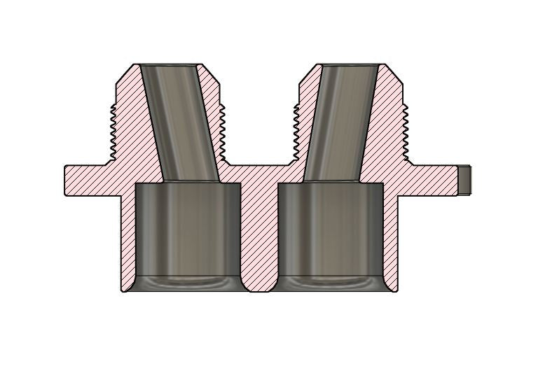 DMS CTS-V -16AN High Flow Billet Water Manifold