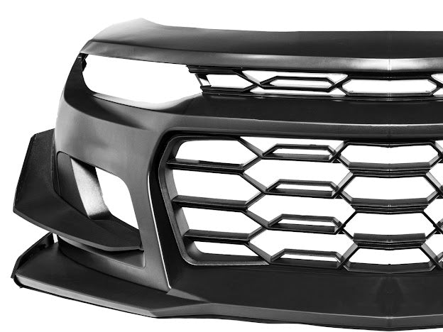 2016-2018 6th Gen Camaro - ZL1 1LE Replacement Front Bumper Cover Grille Lip Canard Pair For Camaro