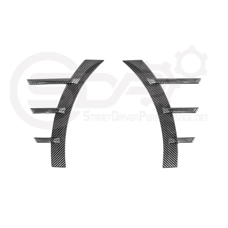 2023-UP BMW G87 M2 | DRY CARBON FIBER ADD-ON FENDER WHEEL ARCH TRIM FRONT & REAR PAIR
