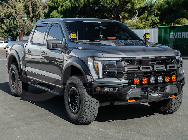 2021-UP FORD F-150 RAPTOR CARBON FIBER FRONT HOOD