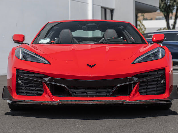 2023+ CHEVROLET CORVETTE C8 Z06 & E-RAY | CARBON FIBER FRONT SIDE CANARDS
