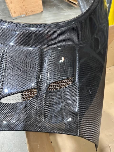 *BLEMISHED/DISCOUNTED*2005-2013 Chevrolet Corvette C6 Carbon Creations ZR2 Front Fenders - 2 Piece