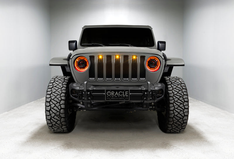 Oracle Oculus Bi-LED Projector Headlights for Jeep JL/Gladiator JT - w/ Simple Controller