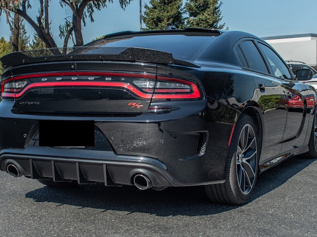 2015-UP DODGE CHARGER REAR SPOILER WICKERBILL FLAP INSERT