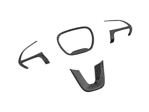 2015-2023 DODGE CHARGER /CHALLENGER / DURANGO CARBON FIBER STEERING WHEEL COVER