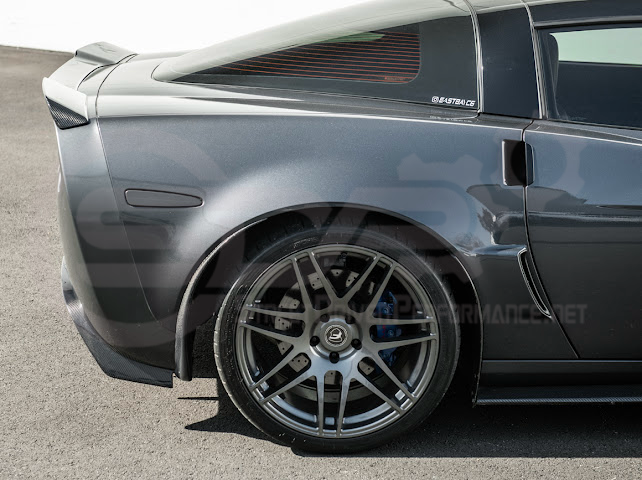 2005-2013 CORVETTE C6 | AGGRESSIVE STYLE REAR BUMPER DIFFUSER