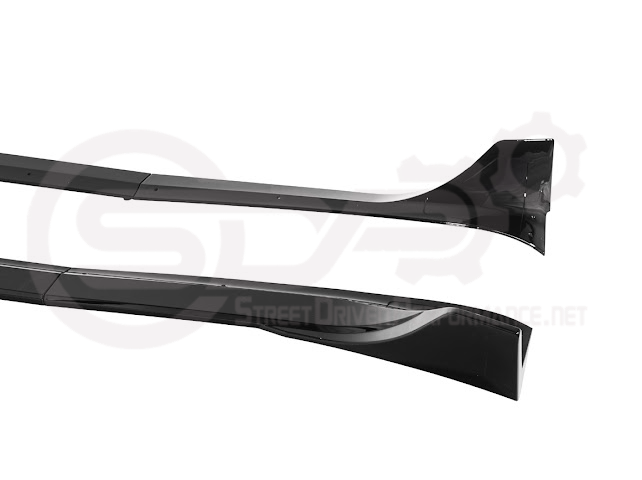 2025-UP TESLA MODEL Y | SDP TRACK STYLE SIDE SKIRTS ROCKER PANEL GROUND EFFECTS PAIR