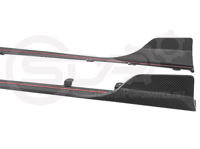 2023-Up BMW G87 M2 | TR Style CARBON FIBER Side Skirts Rocker Panel Extension Ground Effects