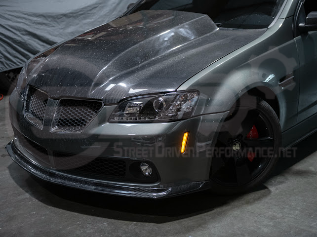 2008-2009 Pontiac G8 | Front Clear / Amber / or Smoke Lens Amber Light LED Side Markers Pair