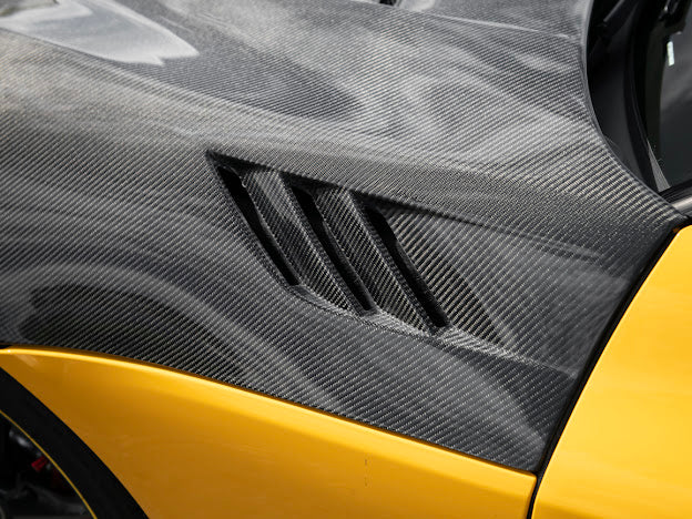 2020-Up Toyota GR Supra A90 A91 | JDM Performance Style Carbon Fiber Front Air Vented Hood