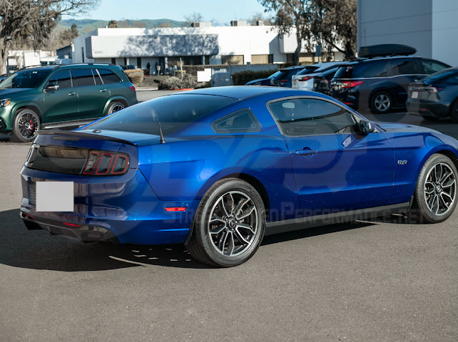 2010-2014 FORD S197 MUSTANG | GT500 STYLE SIDE SKIRTS EXTENSION PAIR ROCKER PANELS GROUND EFFECTS