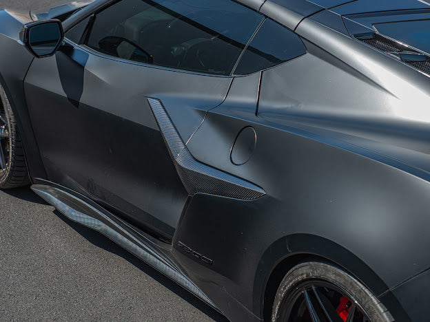 2023+ CORVETTE C8 E-RAY / Z06 | CARBON FIBER DOOR SCOOP