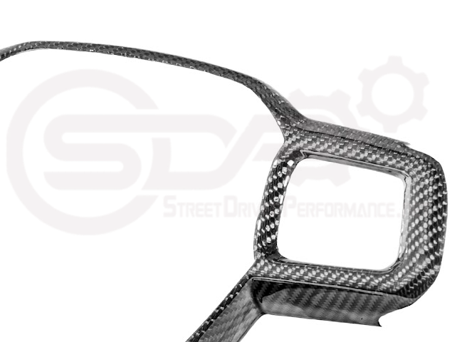 2024-Up Ford Mustang | Factory Style CARBON FIBER Tape On Steering Wheel Trim Full Cover