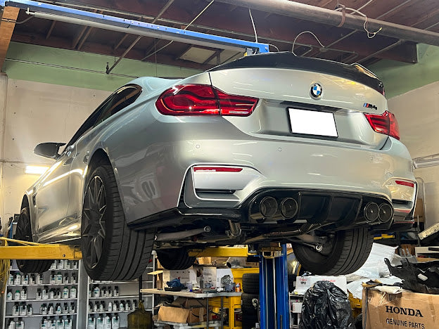 2015-2020 BMW F80 M3 F82 / F83 M4 | 2.5" PIPING W/ 3.5 " QUAD TIPS AXLE BACK EXHAUST