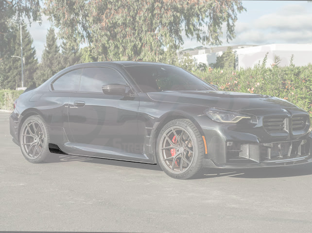 2023-Up BMW G87 M2 | TR Style CARBON FIBER Side Skirts Rocker Panel Extension Ground Effects