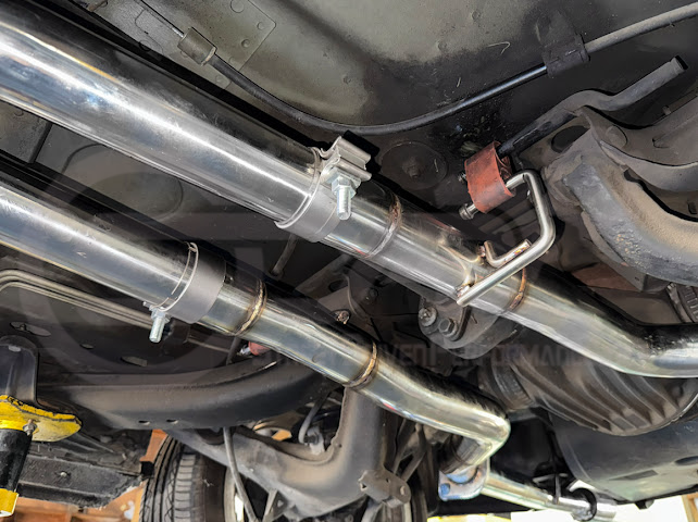 2005-2006 PONTIAC GTO | T-304 STRAIGHT-THROUGH CAT-BACK EXHAUST W/ 4" TIPS