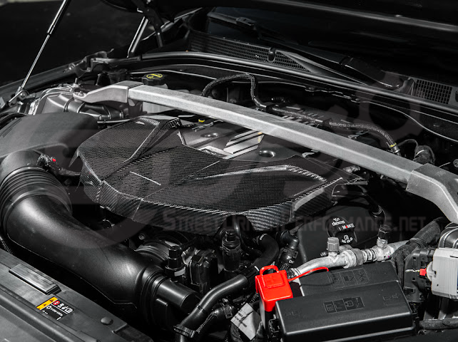 2022-UP CADILLAC CT5-V BLACKWING | DRY CARBON FIBER REPLACEMENT FRONT ENGINE COVER