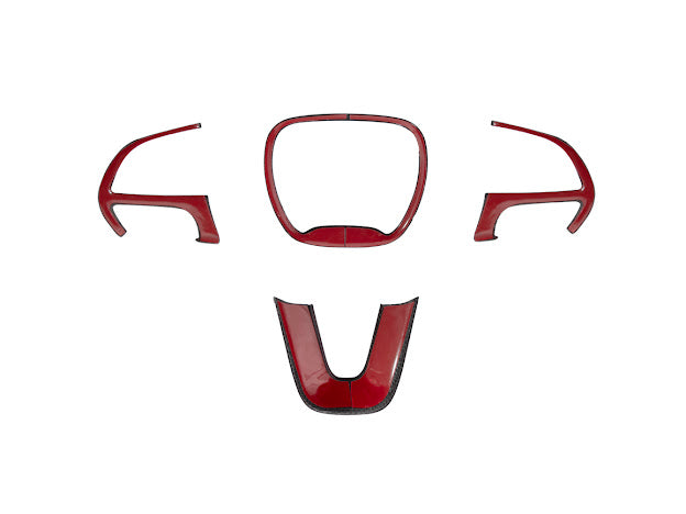 2015-2023 DODGE CHARGER /CHALLENGER / DURANGO CARBON FIBER STEERING WHEEL COVER