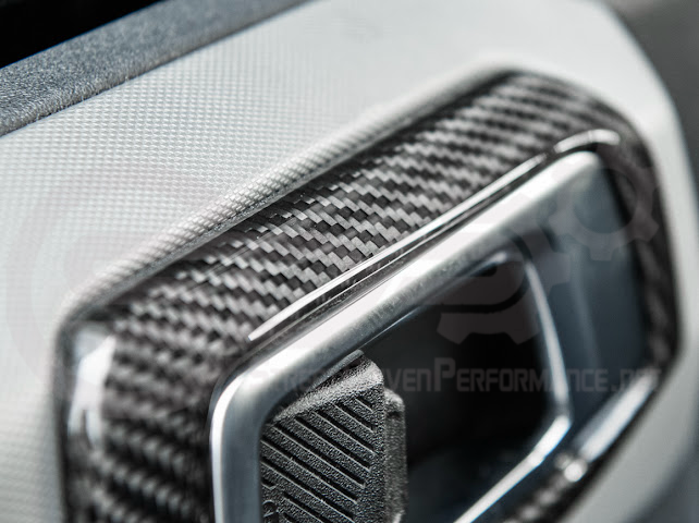 2021-UP FORD BRONCO CARBON FIBER REAR DOOR HANDLE TRIM COVER