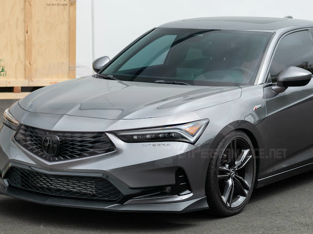 2023-Up Acura Integra DE4 | Performance Front Bumper Splitter Lip Ground Effects