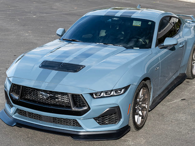 2024-UP FORD MUSTANG S650 | FRONT UPPER & LOWER SIDE GRILLE INSERTS PAIR