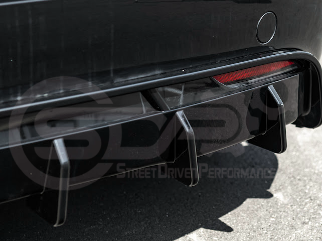 2024-UP TESLA MODEL 3 REAR BUMPER DIFFUSER