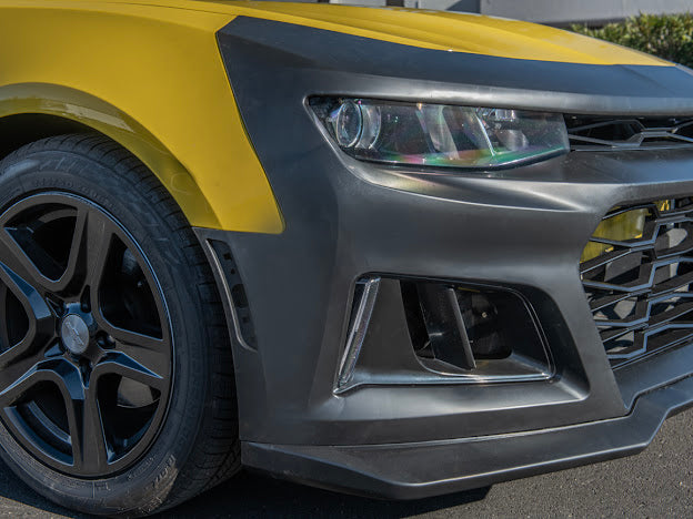 2016-2018 CAMARO LT LS RS SS | ZL1 CONVERSION FRONT BUMPER KIT WITH DRL LIGHT