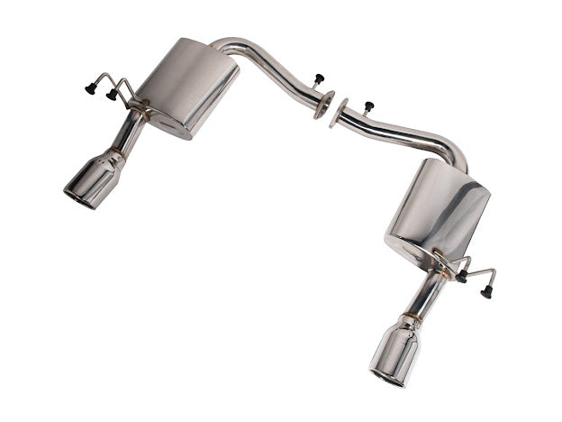 2016-2021 HONDA CIVIC 1.5T | T-304 MUFFLER AXLE BACK 4 INCH DUAL TIPS EXHAUST