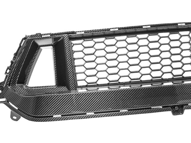 2024-UP MUSTANG S650 | CARBON FIBER FRONT UPPER GRILLE W/ GT MESH REPLACEMENT