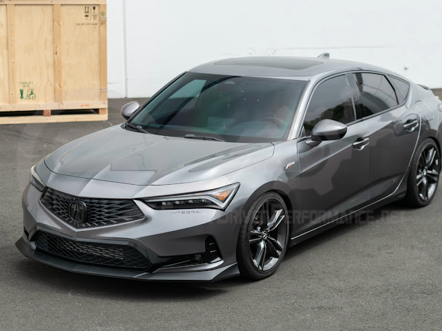 2023-Up Acura Integra DE4 | Performance Front Bumper Splitter Lip Ground Effects