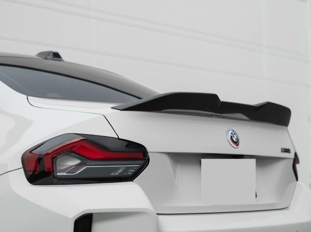 2023-Up BMW G87 M2 | M-Performance Style Carbon Fiber Rear Trunk Spoiler Wing