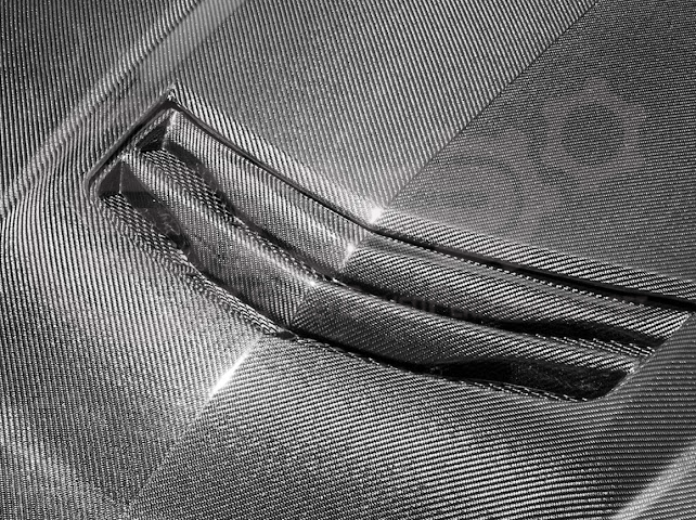 2016-2019 ATS / ATS-V - Carbon Fiber Vented Front Hood