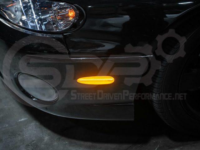 2004-2006 Pontiac GTO | Front Clear / Red / or Black Lens Amber Light LED Side Markers Pair