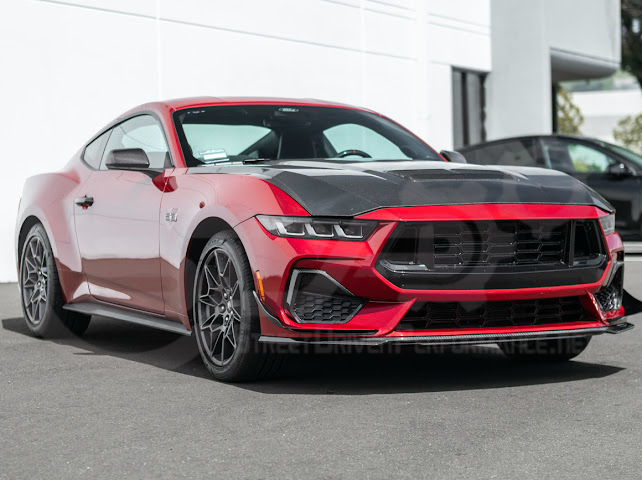 2024-UP MUSTANG S650 GT | FRONT SPLITTER LIP GROUND EFFECTS CANARDS PAIR
