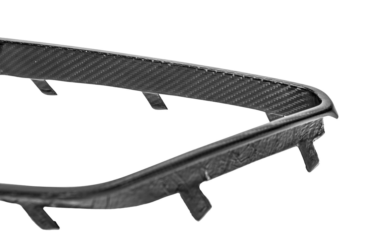 2008-09 PONTIAC G8 CARBON FIBER FRONT GRILLE TRIM SURROUNDING INSERT