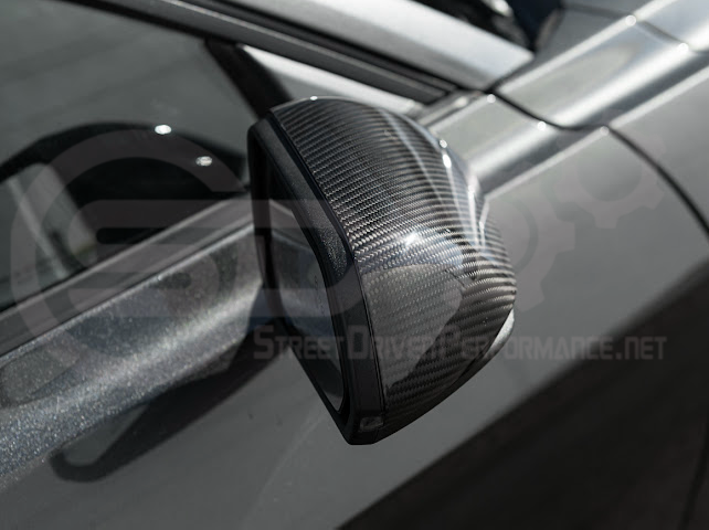 2015-2023 FORD MUSTANG S550 | CARBON FIBER SIDE MIRROR CAP COVER PAIR