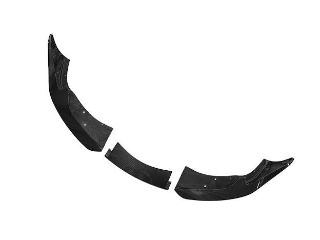 2020-Up Toyota GR Supra A90 A91 | A91 Package CARBON FIBER 3 Piece Front Bumper Lip Splitter Ground Effects