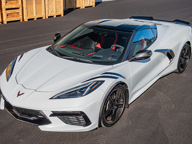 2020+ CHEVROLET CORVETTE C8 STINGRAY & Z51 | CARBON FIBER FASCIA PANEL GRILLE REPLACEMENT