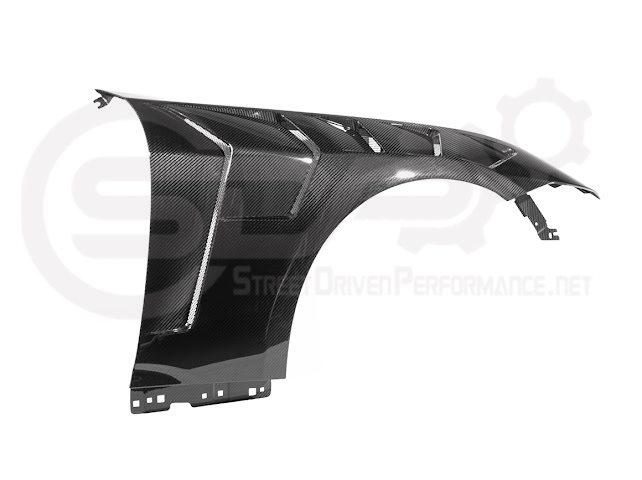 2024-UP FORD MUSTANG S650 | GTD STYLE CARBON FIBER FRONT SIDE VENTED FENDERS