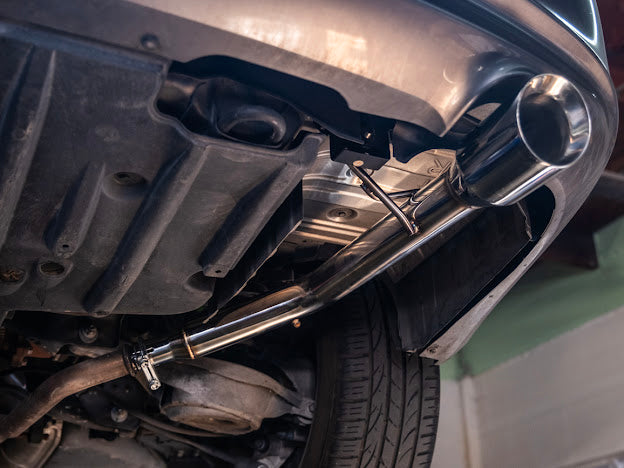 2007-2008 INFINITI G35 SEDAN & 2008-2014 INFINITI G37 SEDAN | MUFFLER DELETE AXLE BACK DUAL TIPS EXHAUST (CHROME TIPS OR BURNT BLUE TIPS)