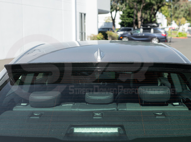 2021-UP LEXUS IS300 & IS350 | JDM PERFORMANCE STYLE CARBON FIBER ADD ON REAR ROOF TOP WINDOW SPOILER WING