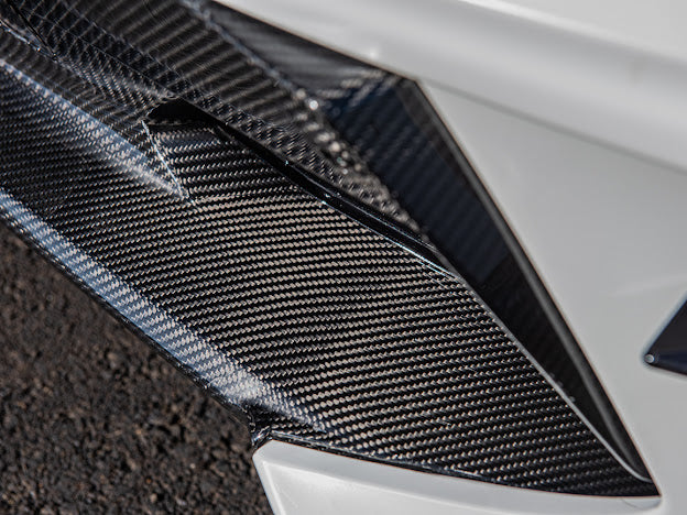 2020+ CHEVROLET CORVETTE C8 STINGRAY & Z51 | CARBON FIBER FASCIA PANEL GRILLE REPLACEMENT