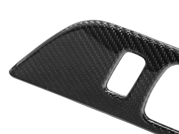 2024-Up Ford Mustang S650 | CARBON FIBER Interior Side Door Handle Panel Cover